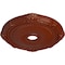 Ekena Millwork Heaton Ceiling Medallion (Fits Canopies up to 6 1/2"), 27 1/2"OD x 3 7/8"ID x 2 1/4"P, Firebrick CM27HEFIF - alternate 2